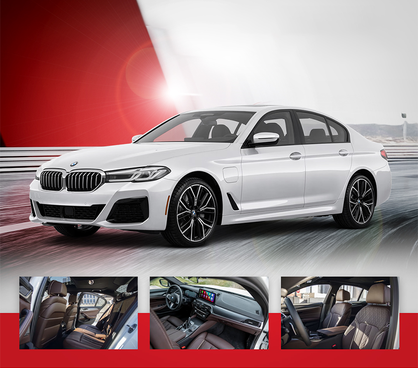 بي إم دبليو 540i أبيض 2021 – سيدان فاخرة بأداء رياضي متقن