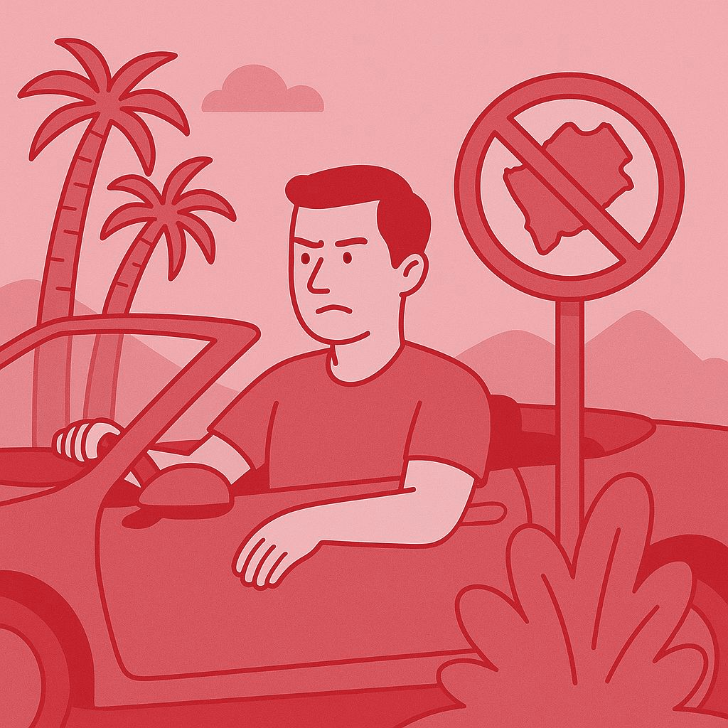Can I Take My Rental Car Outside the UAE?