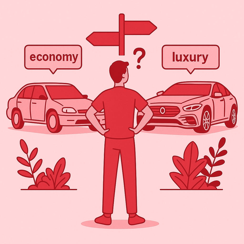 Title: Economy vs. Luxury Car Rental – Which One Fits You?