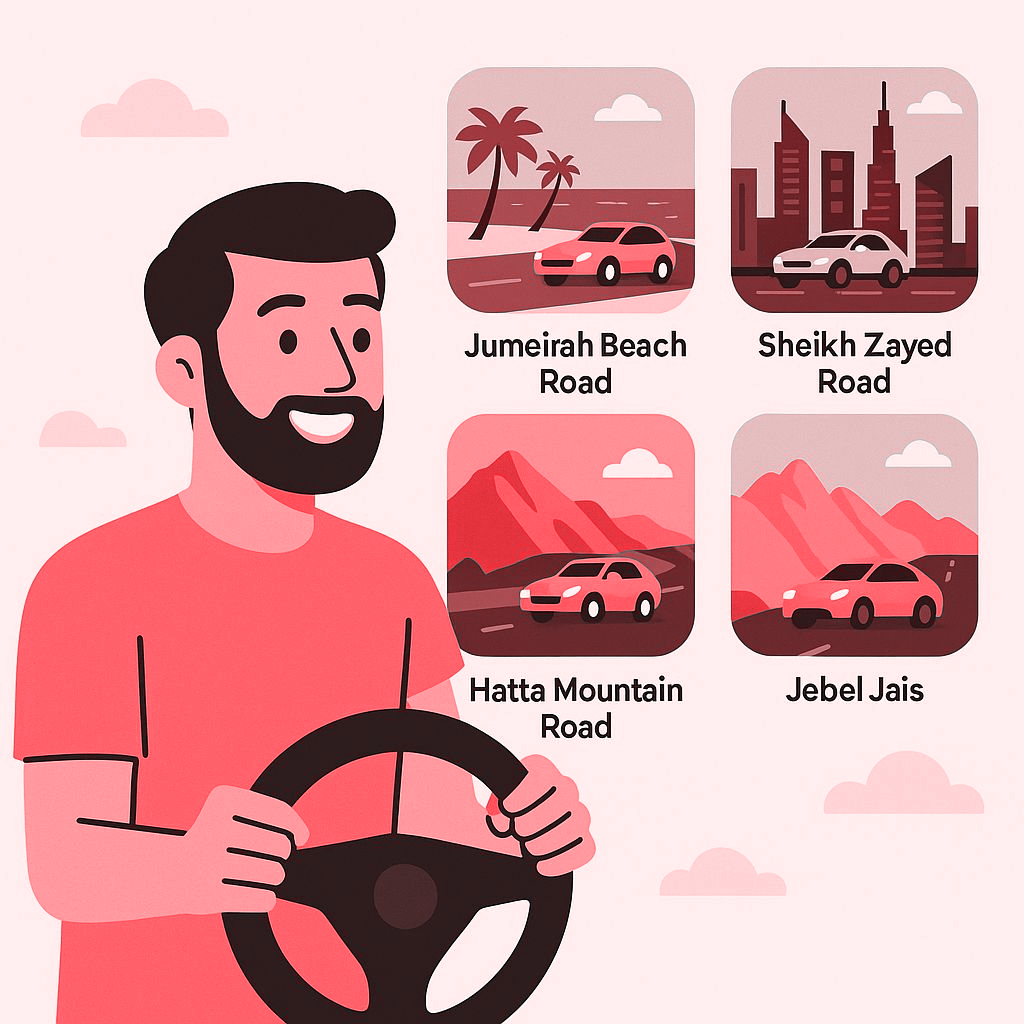 Top Driving Destinations in Dubai and the UAE for Renters